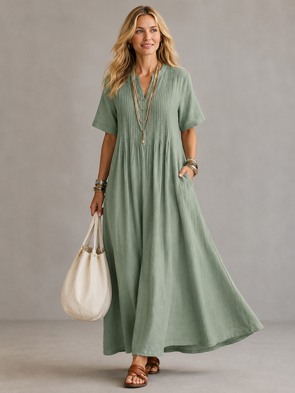 Una | Pleated Dress