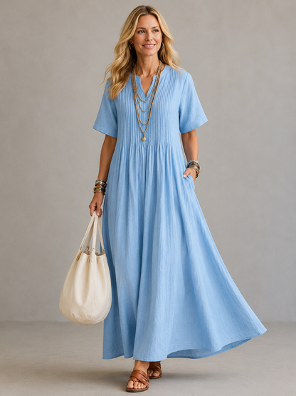 Una | Pleated Dress