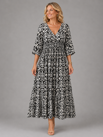Orlaith | Bohemian Midi Dress