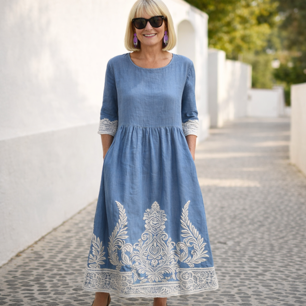 Méabh | Maxi Dress - Floral Pattern