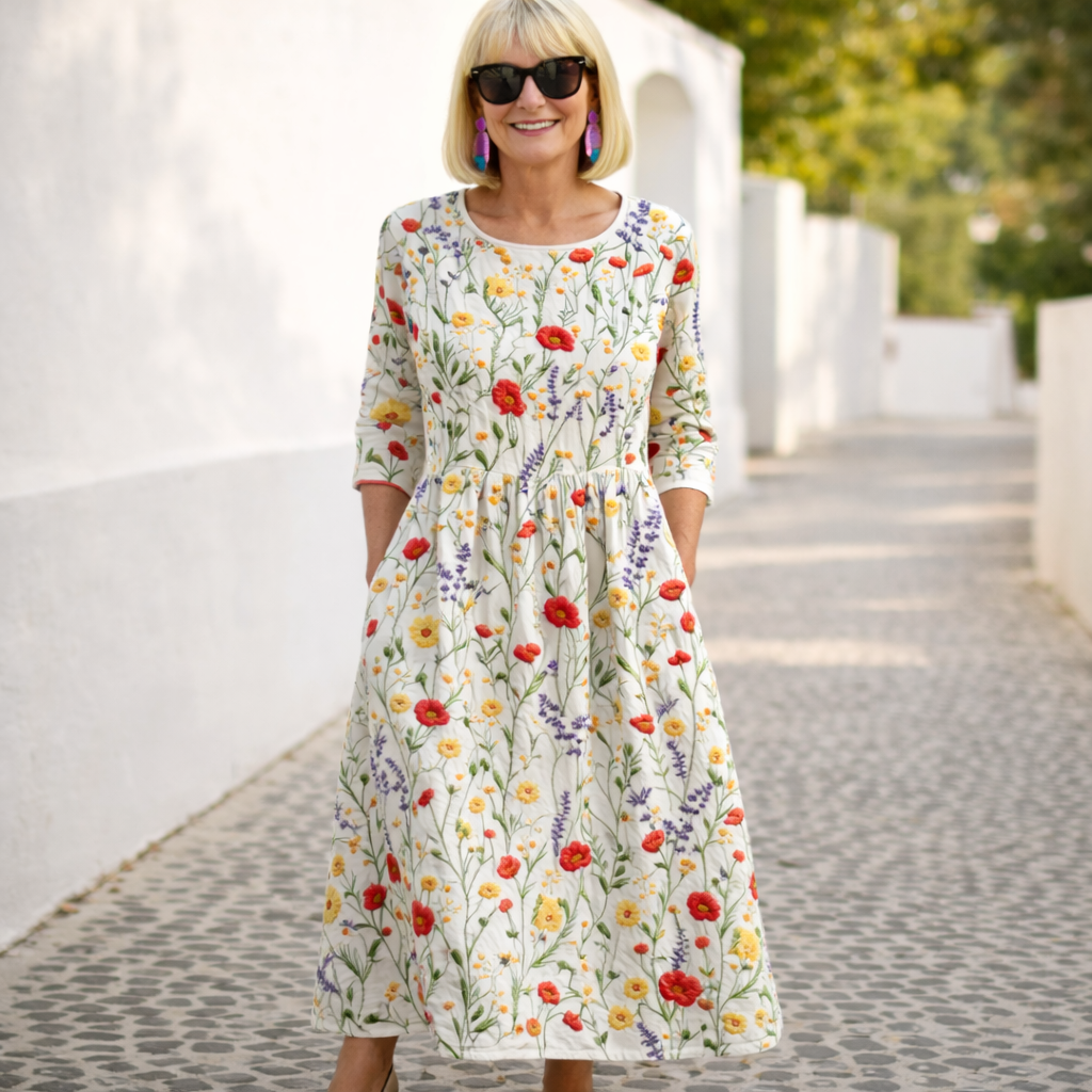 Méabh | Maxi Dress - Floral Pattern