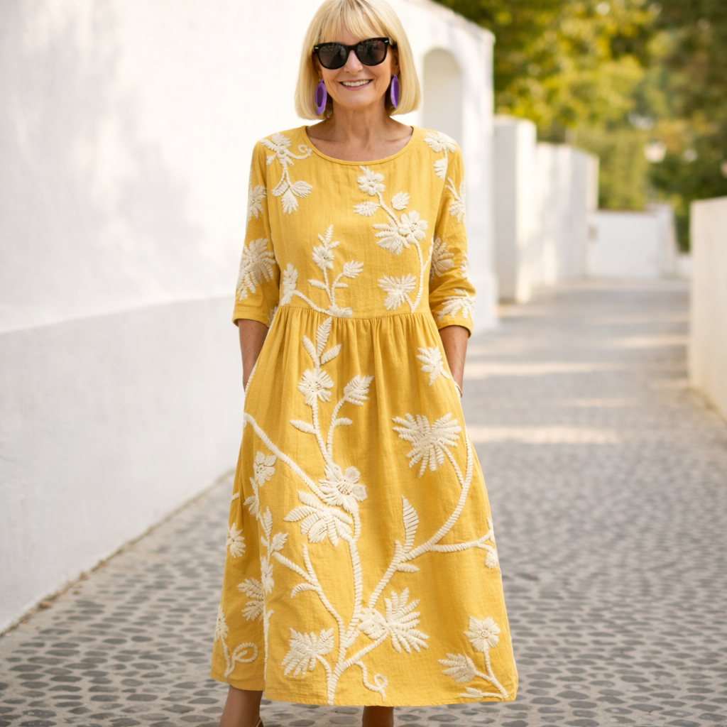 Méabh | Maxi Dress - Floral Pattern