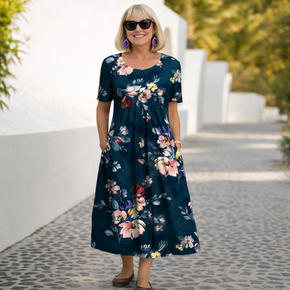 Eimear | Floral Midi Dress