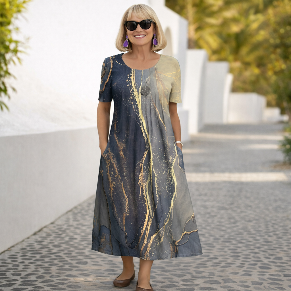 Eimear | Floral Midi Dress