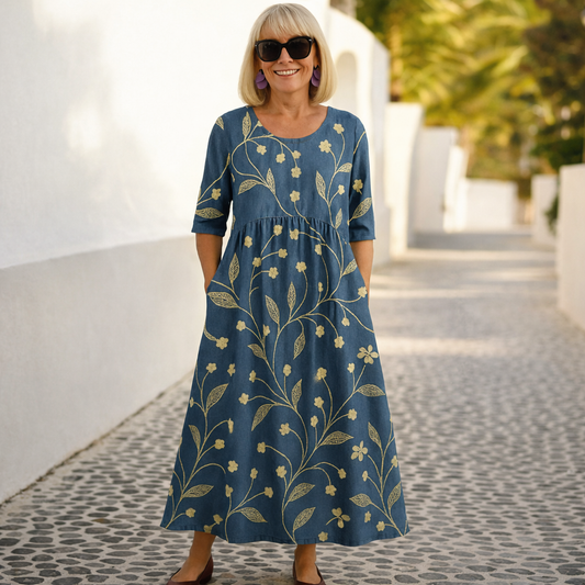 Niamh | Midi Dress - Effortless Comfort