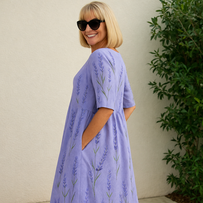 Niamh | Midi Dress - Effortless Comfort
