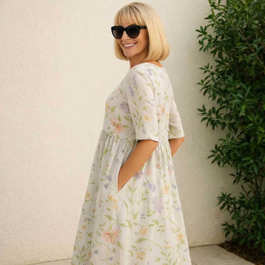 Niamh | Midi Dress - Effortless Comfort