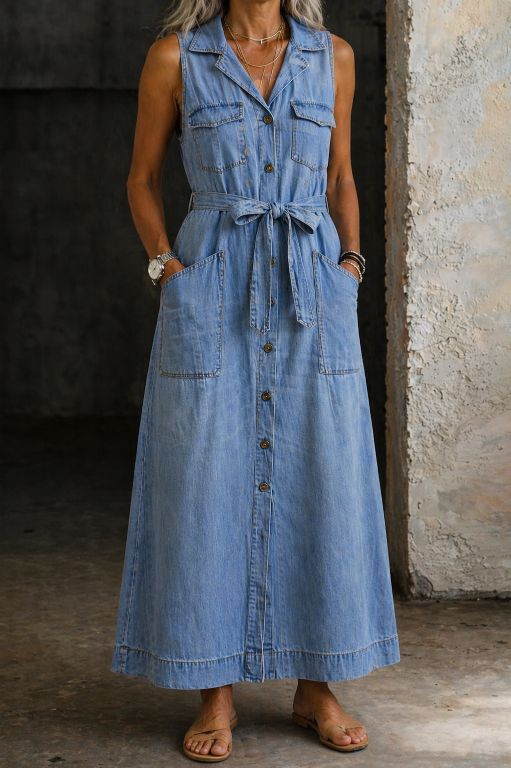 Orla - Denim Dress