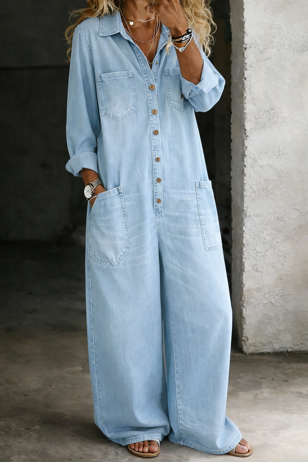 Éabha | Casual Comfort Jumpsuit