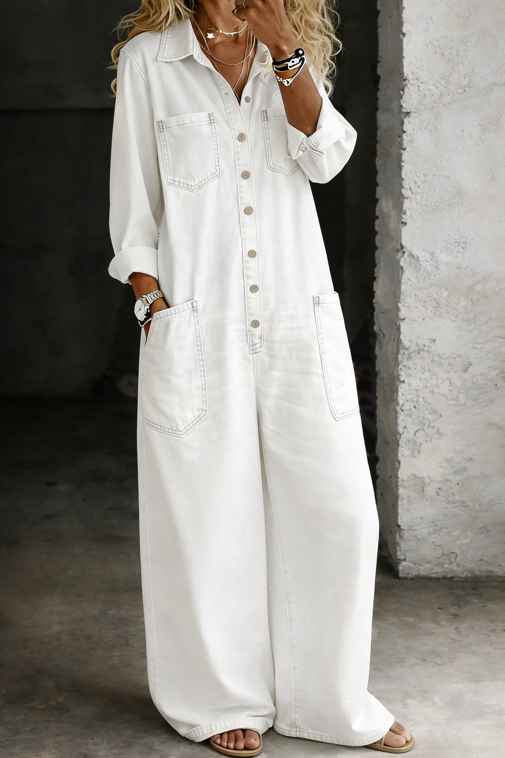 Éabha | Casual Comfort Jumpsuit