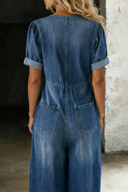Órfhlaith | Denim Jumpsuit