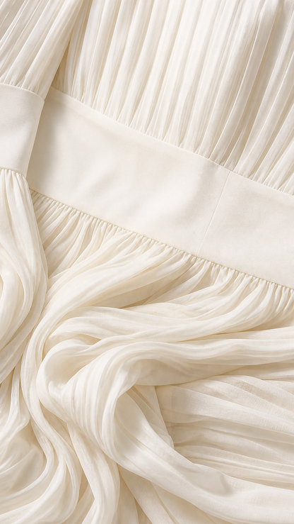 Peigí | Long Pleated Jumpsuit
