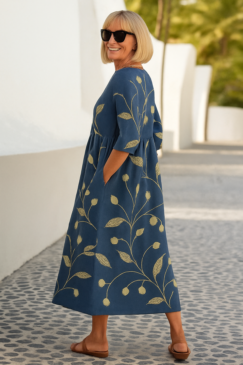 Ríoghnach | Relaxed Midi Dress