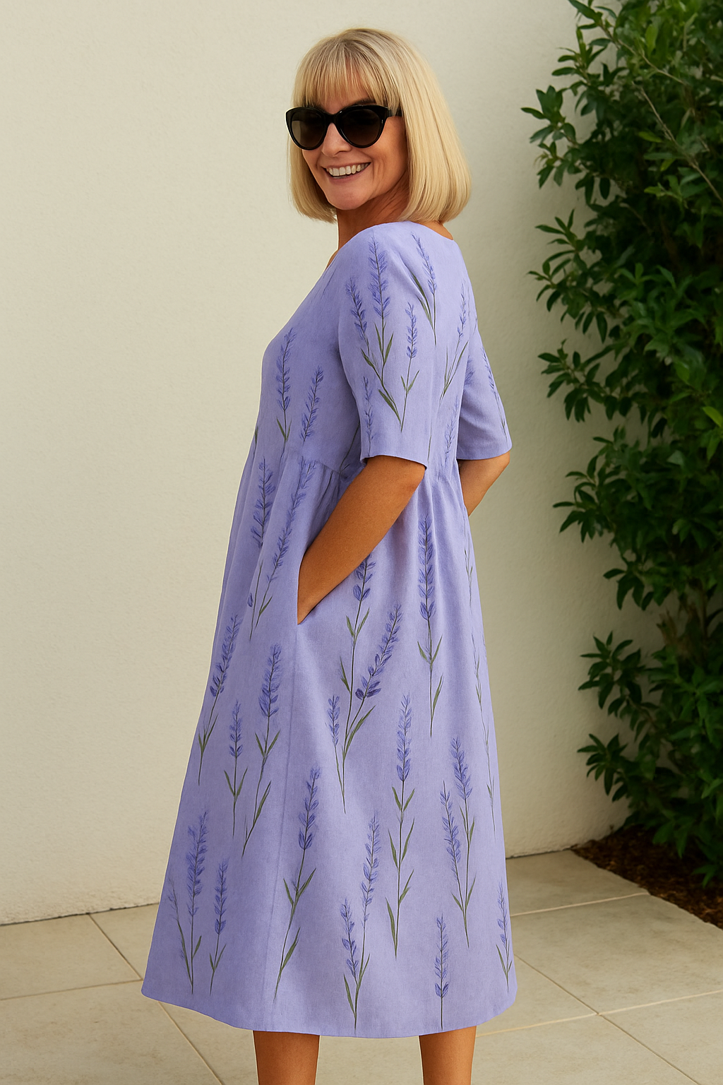 Ríoghnach | Relaxed Midi Dress