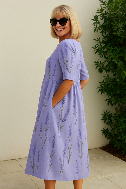 Ríoghnach | Relaxed Midi Dress