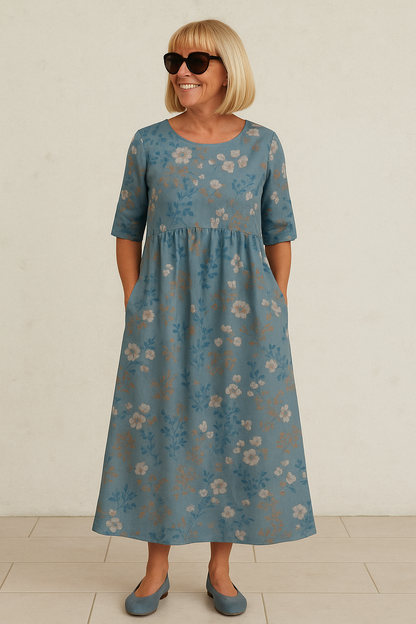 Ríoghnach | Relaxed Midi Dress