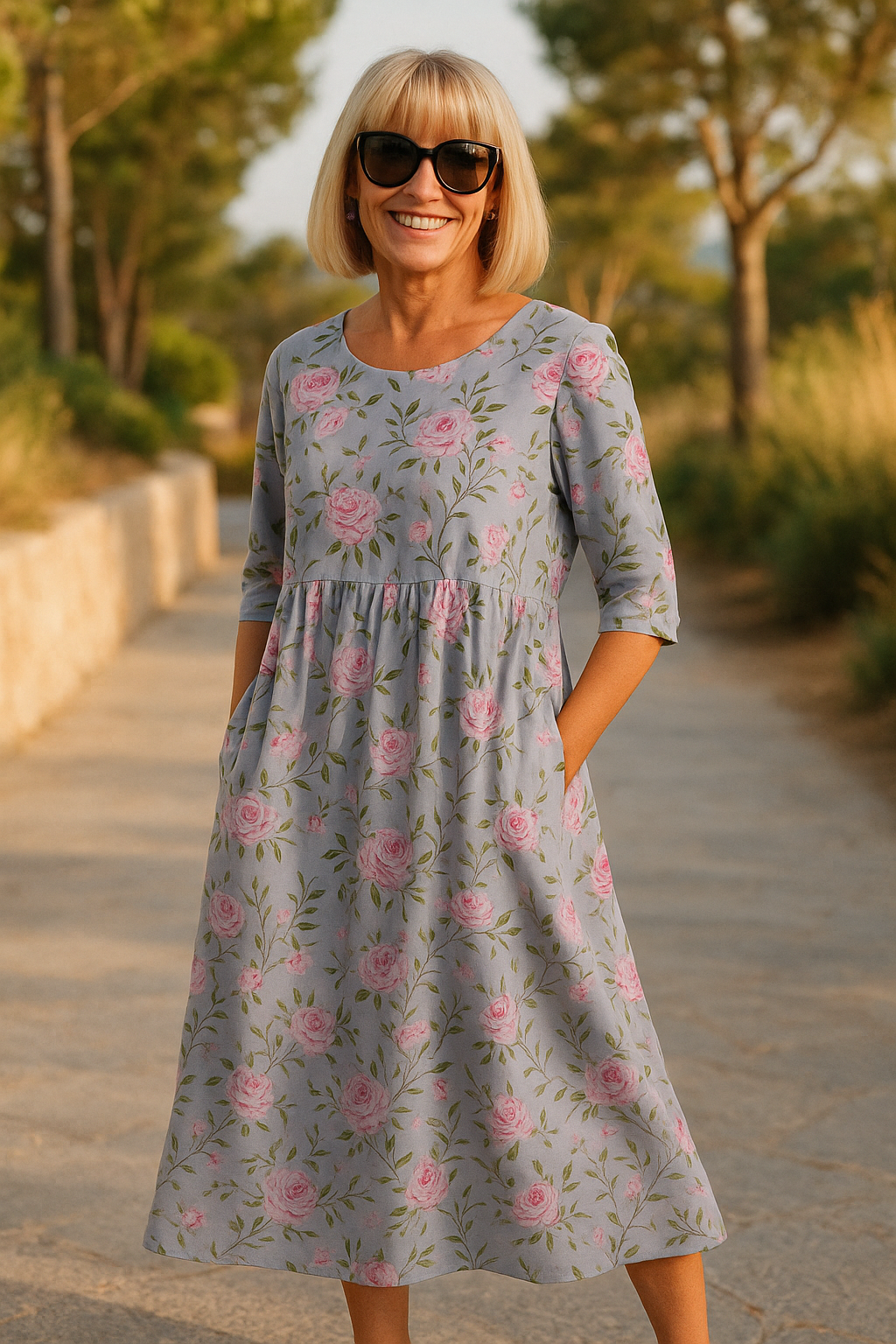 Ríoghnach | Relaxed Midi Dress