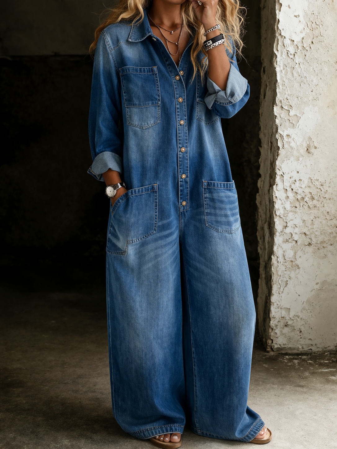 Éabha | Casual Comfort Jumpsuit