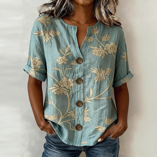 Aille | Floral Blouse