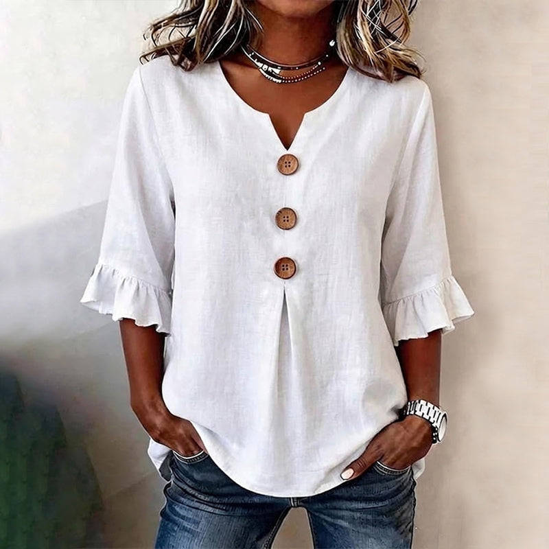 Sailí | Casual Solid Colour Blouse