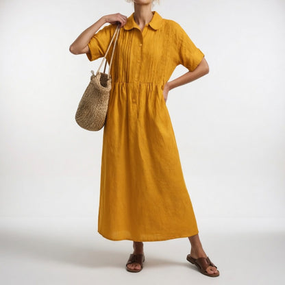 Caoimhe™ - Flowy Summer Shirt Dress