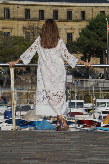 Crón | White Lace Dress