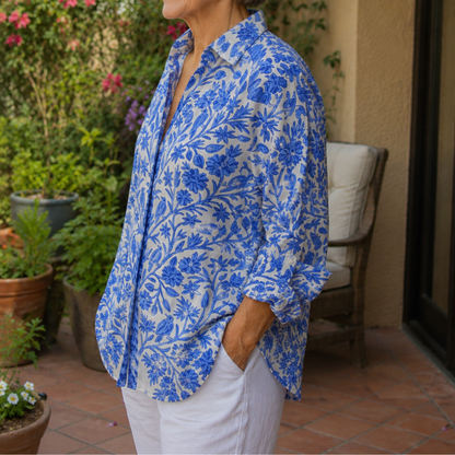 Margaret | Spring Garden Blouse
