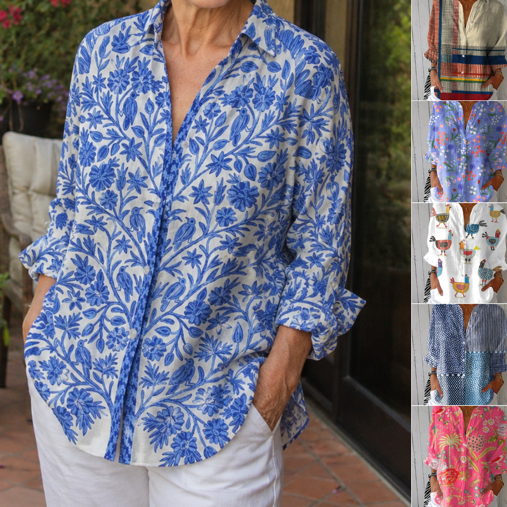 Margaret | Spring Garden Blouse