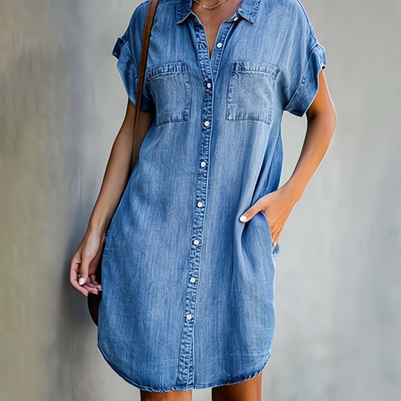 Gráinne | Button-Down Shirt Dress