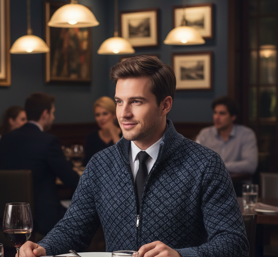 Ruairí | Luxury Casual Cardigan