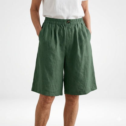 Orla™ - Wide Elastic-Waist Shorts with Natural Summer Comfort