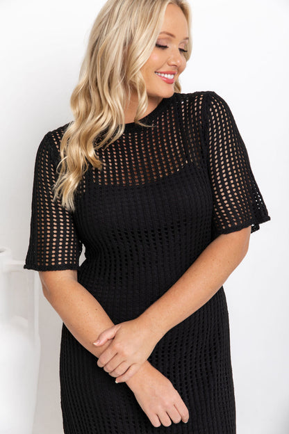Cadhla | Crochet Maxi Dress