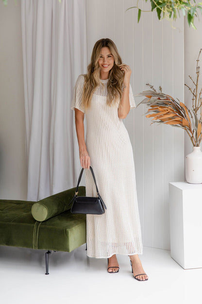 Cadhla | Crochet Maxi Dress