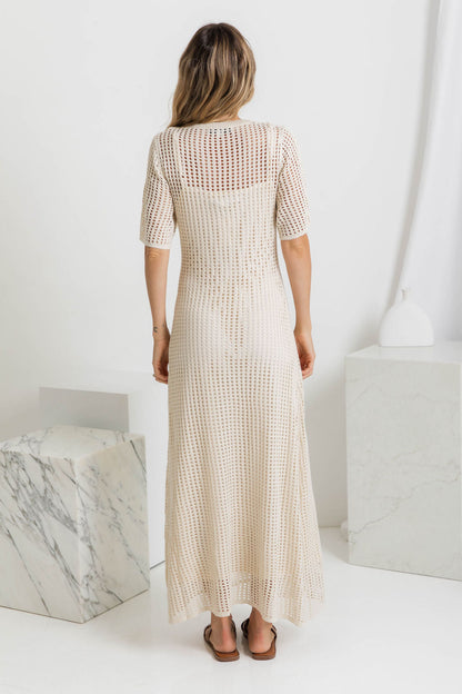 Cadhla | Crochet Maxi Dress