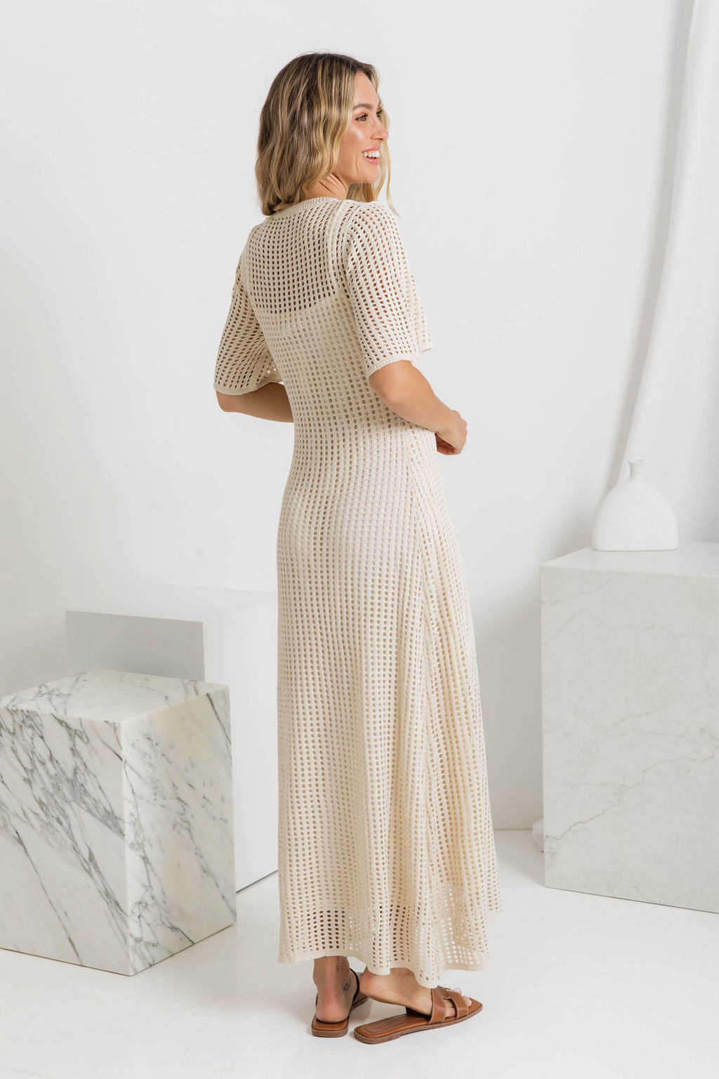 Cadhla | Crochet Maxi Dress