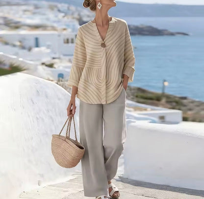 Fíona | Easy Two-Piece Linen Set