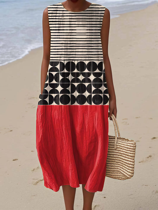 Bríd | Lightweight sleeveless summer dress