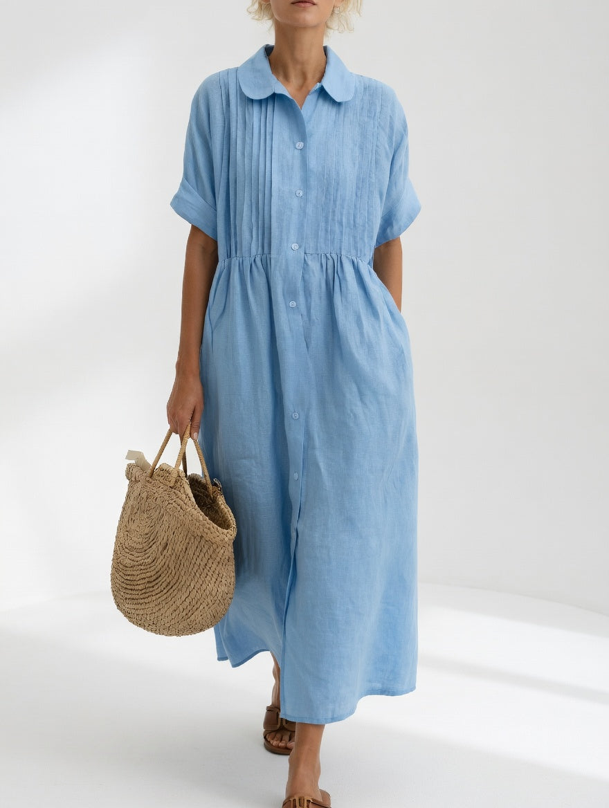 Caoimhe™ - Flowy Summer Shirt Dress