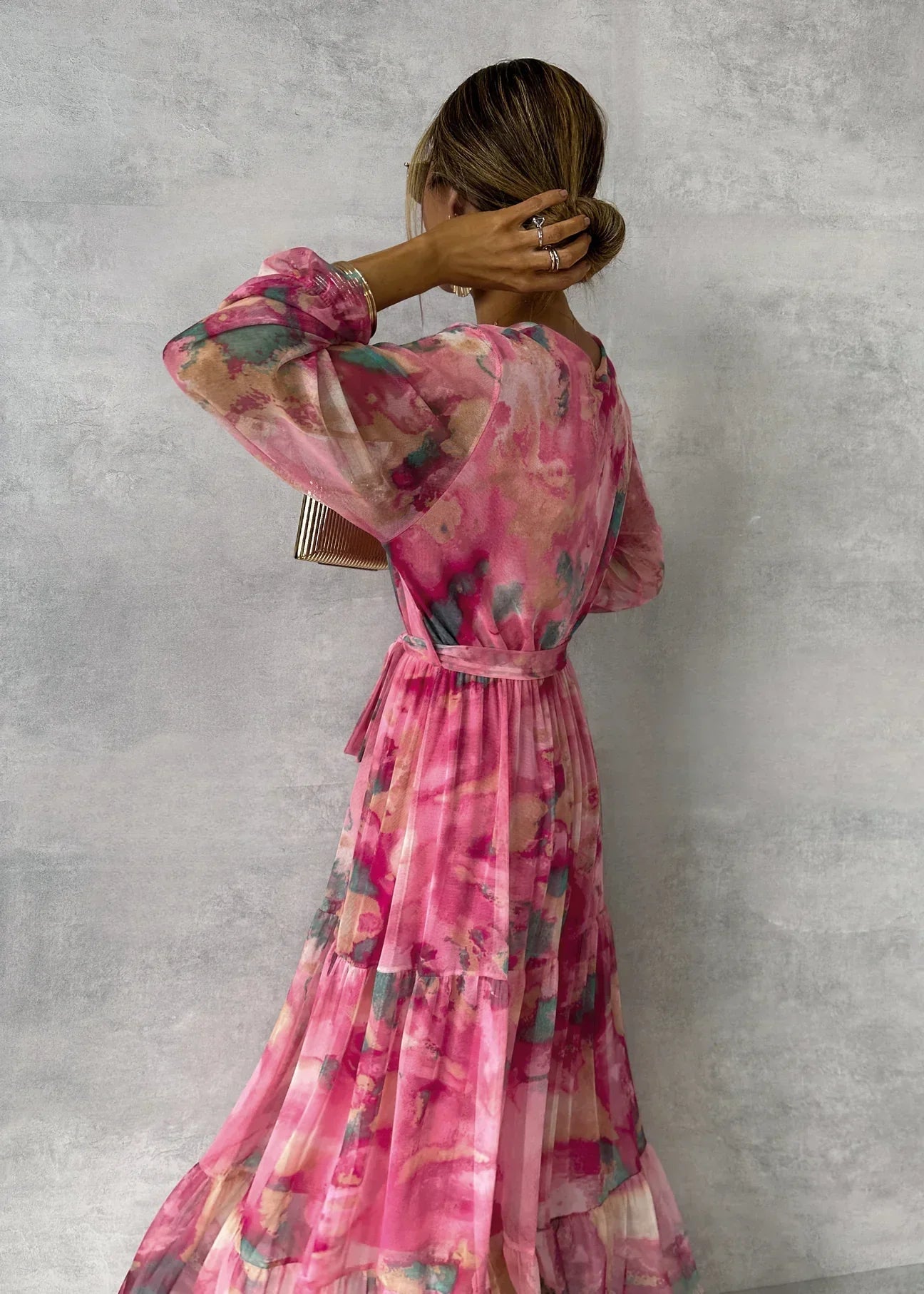 Muireann | Floral Wrap Dress