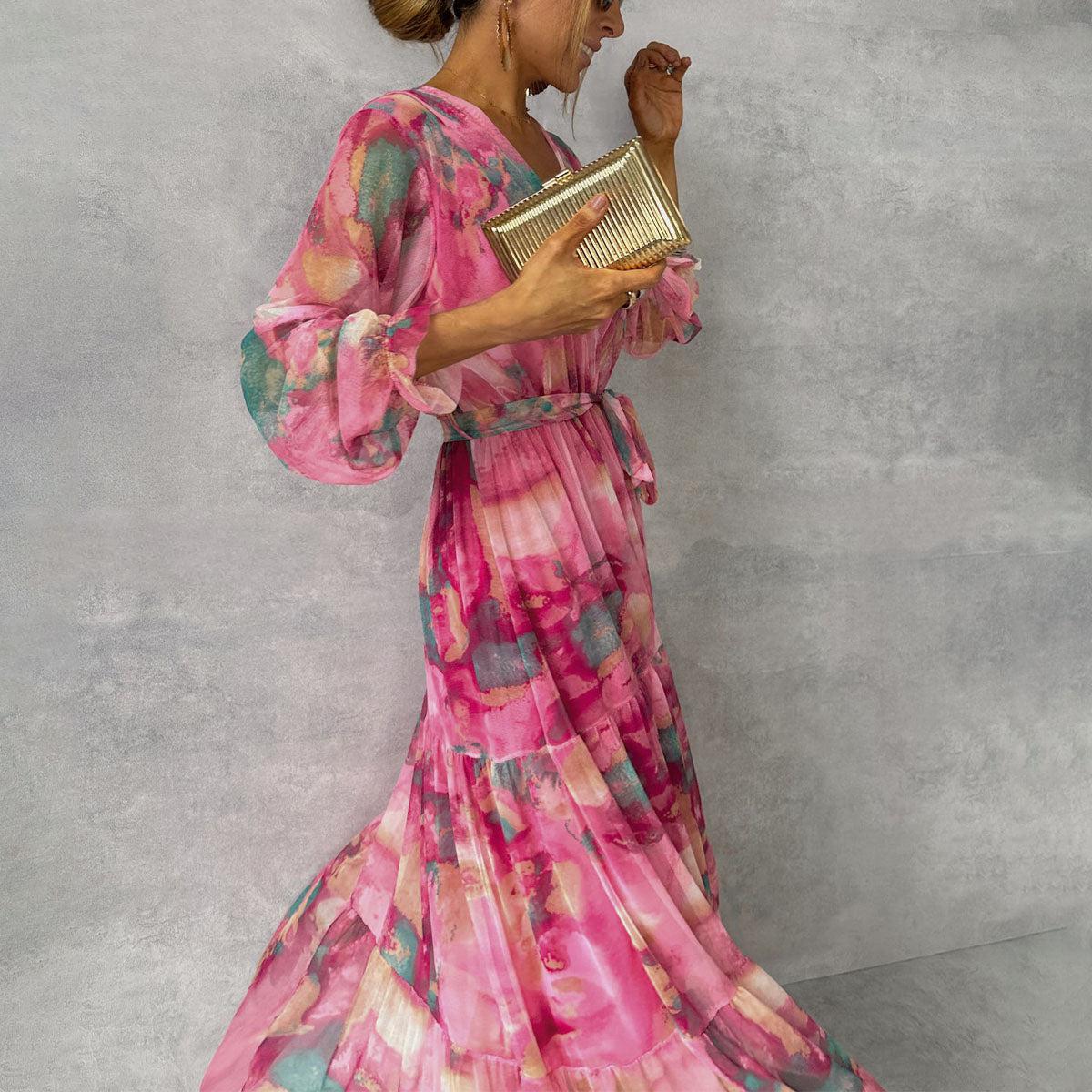Muireann | Floral Wrap Dress