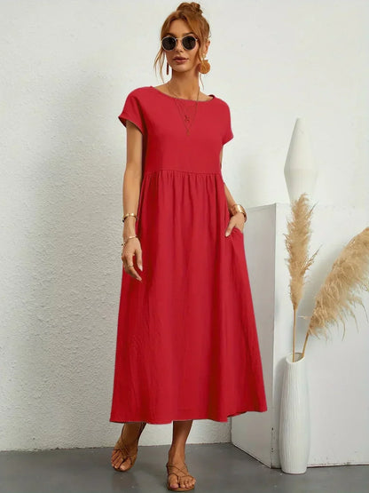 Méabh™ | Fluid Midi Dress-