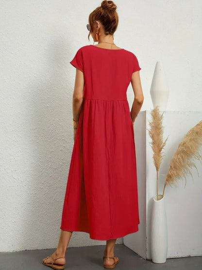 Méabh™ | Fluid Midi Dress-
