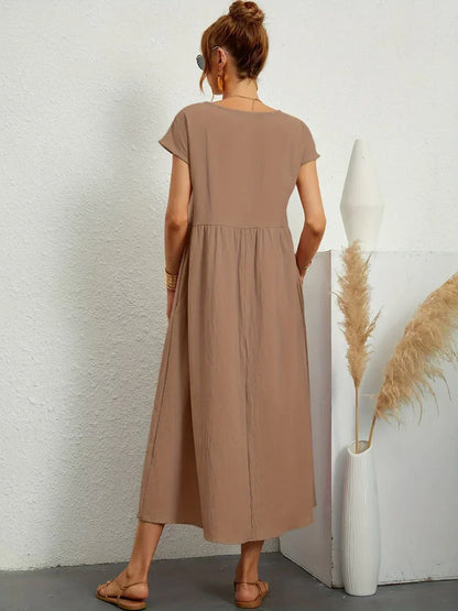 Aisling™ | Fluid Midi Dress