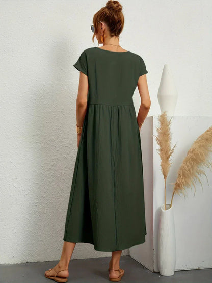 Méabh™ | Fluid Midi Dress-