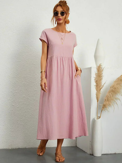 Aisling™ | Fluid Midi Dress