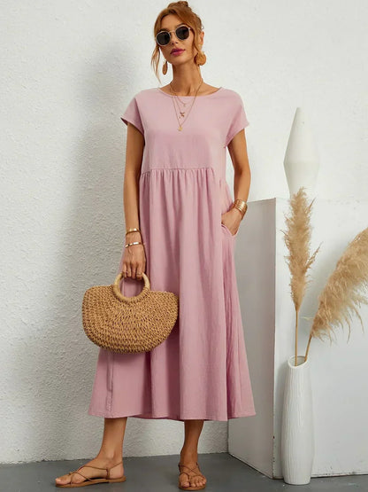 Aisling™ | Fluid Midi Dress