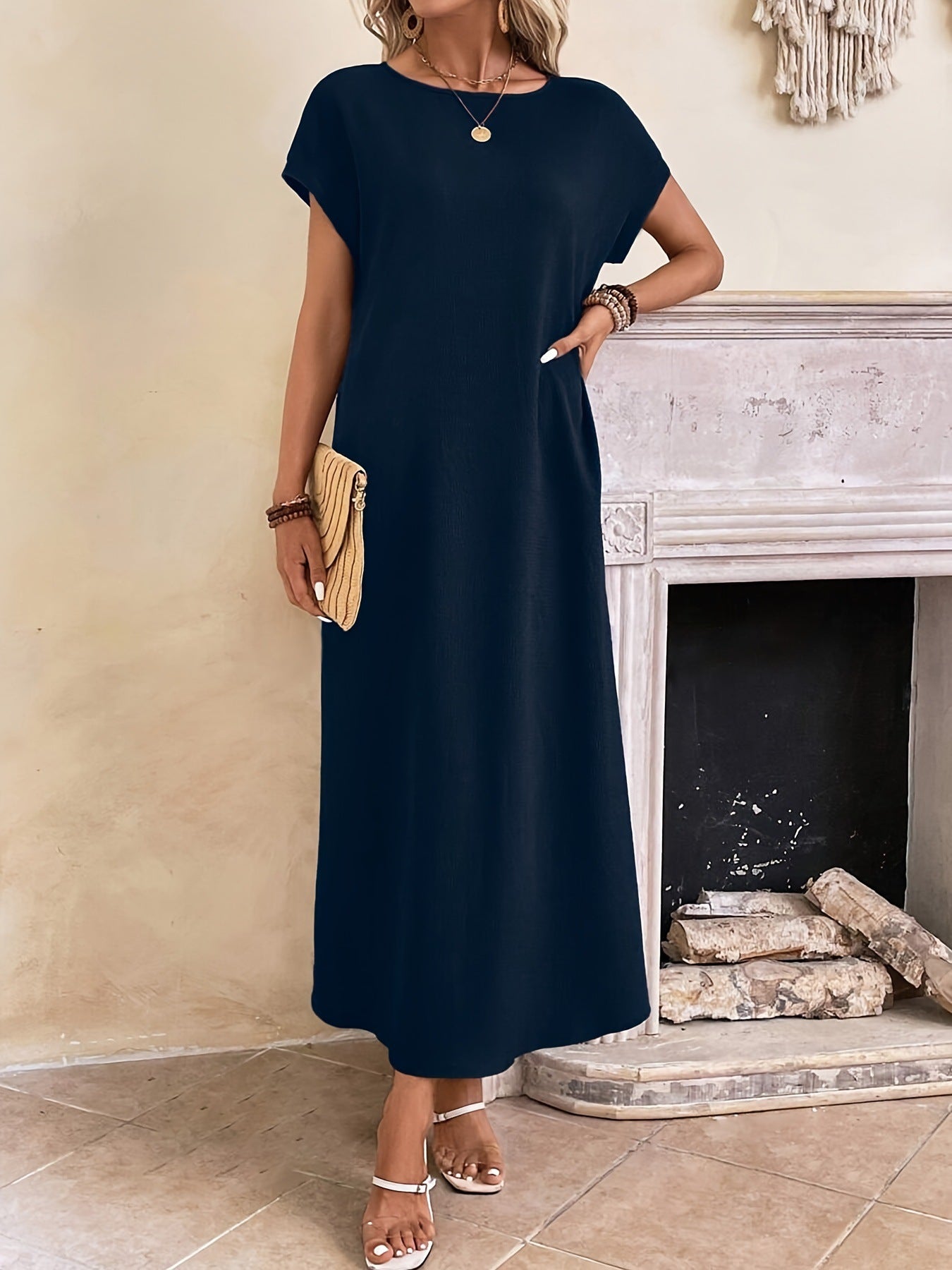 Linnea™ - Long Minimalist Dress