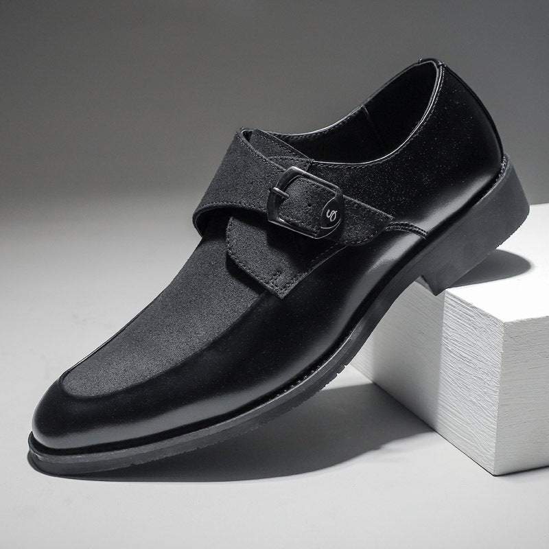 Finn | Santorini Suede Monk Strap Loafer