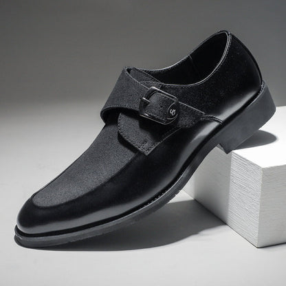 Finn | Santorini Suede Monk Strap Loafer