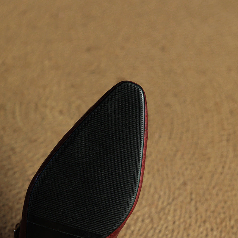 Tríona | Vintage Leather Mules